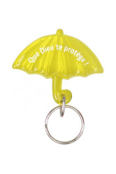 Porte-clés parapluie (jaune)