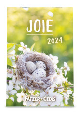 Mini calendrier 2024 joie