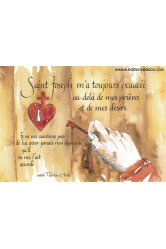 Carte saint joseph