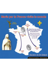 Marie par la france visite le monde