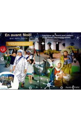 En avant noel avec mere teresa - calendrier de l'avent avec stickers et son livret d'accompagnement