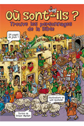 Où sont-ils? trouve les personnages de la bible - bd