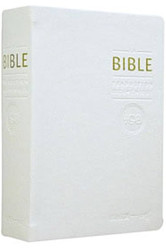 La bible tob, blanc et or, à notes essentielles