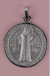 Medaille st benoît argent