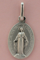 Medaille argent miraculeuse (petite)