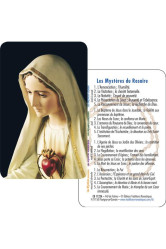 Paquet de 50 cartes - prière - cb1122a - notre-dame de fatima