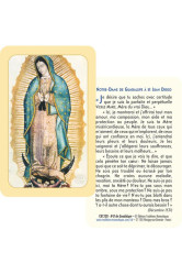 Paquet de 50 cartes - prière - cb1230 - notre-dame de guadalupe