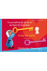 Carte moinette tu as les clefs