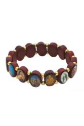 Bracelet elastique saints 1.4cm