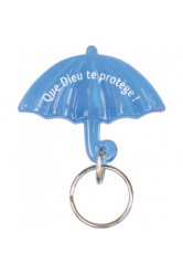 Porte-clés parapluie (bleu)