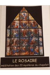 10 feuillets rosaire vitraux arche d'alliance