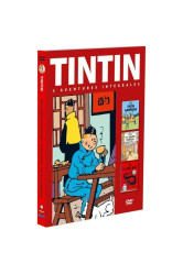 Coffret tintin 3 aventures vol 1 les cigares du pharaon, le lotus bleu et tintin en amerique