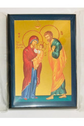 La sainte famille - mini icone autocollante 7x8 cm - 853.13