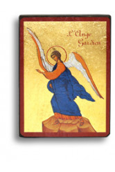 L-ange gardien - mini icone autocollante 7x8 cm - 596.13