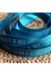 Bracelet ruban ouvrez la porte de vos vies a la nouveaute de dieu