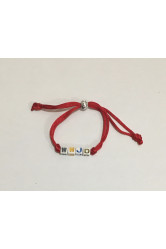 Bracelet rouge wwjd (what would jesus do ?)