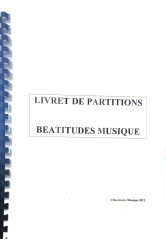 Livret de partitions 2012