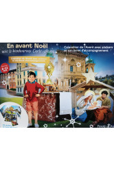 En avant noel 2023 avec carlo acutis - calendrier de l'avent avec stickers et son livret d'accompagn