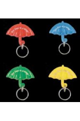 Porte-clés parapluie (jaune)