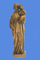 Statue resine joseph